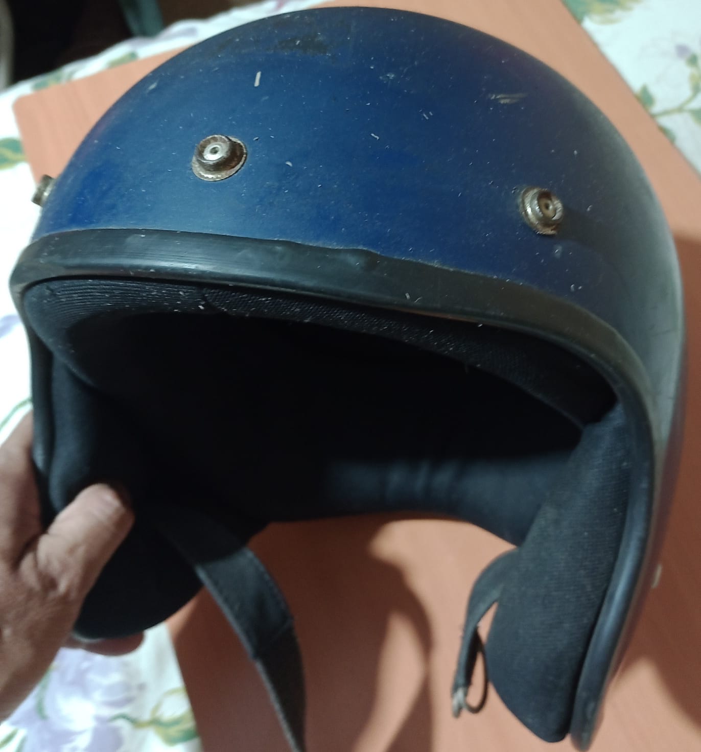 Casco clásico para motorista