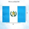 Bandera Guate Tela 1 Pz. 60x80