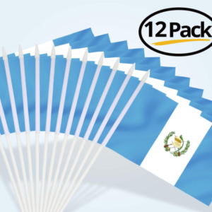 Bandera GT plastica PEQUEÑA 12 Pzs.