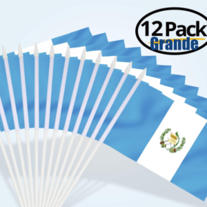 Bandera GT plastica Grande 12 Pzs.